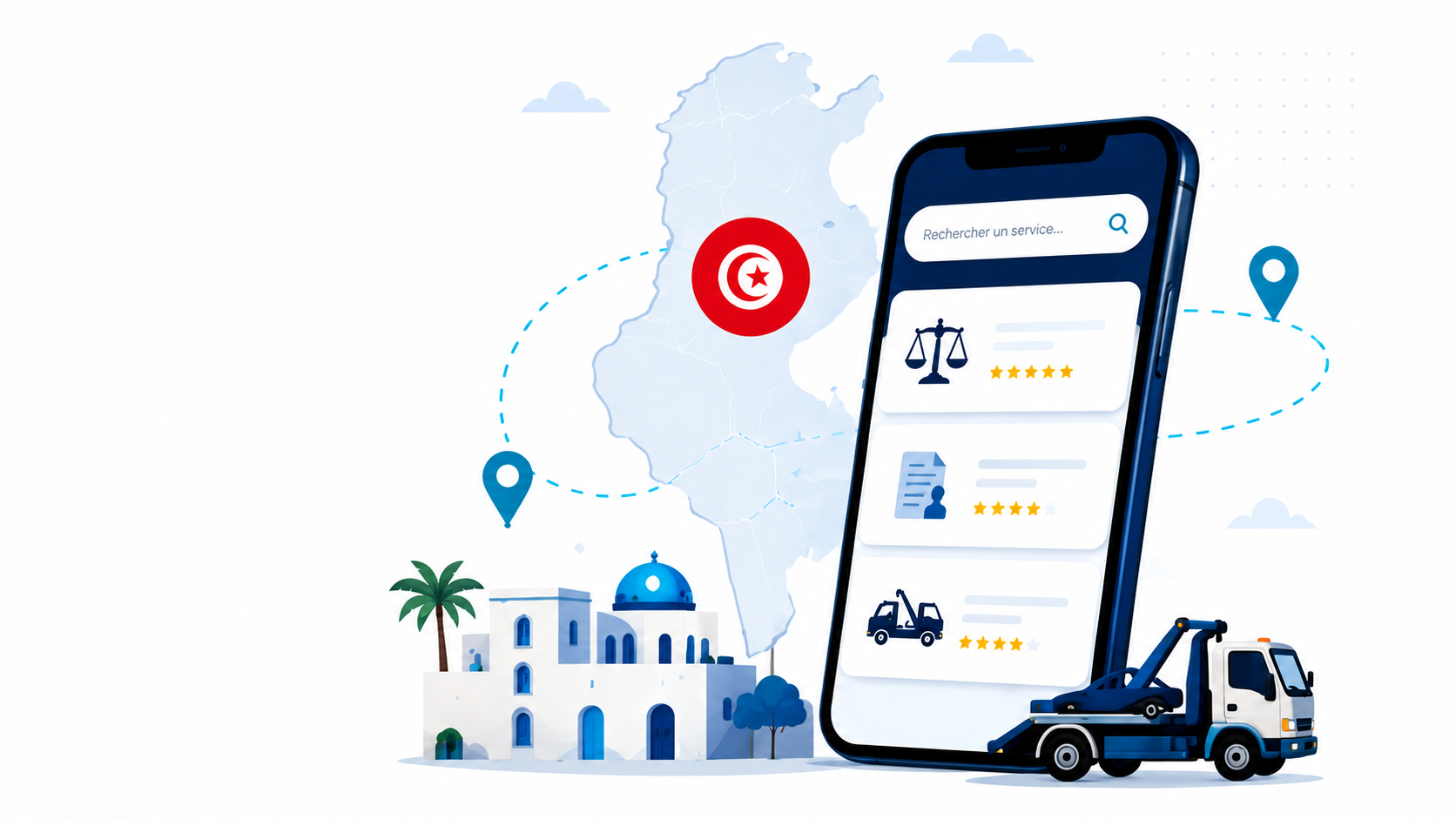 Recherche de professionnels locaux en Tunisie